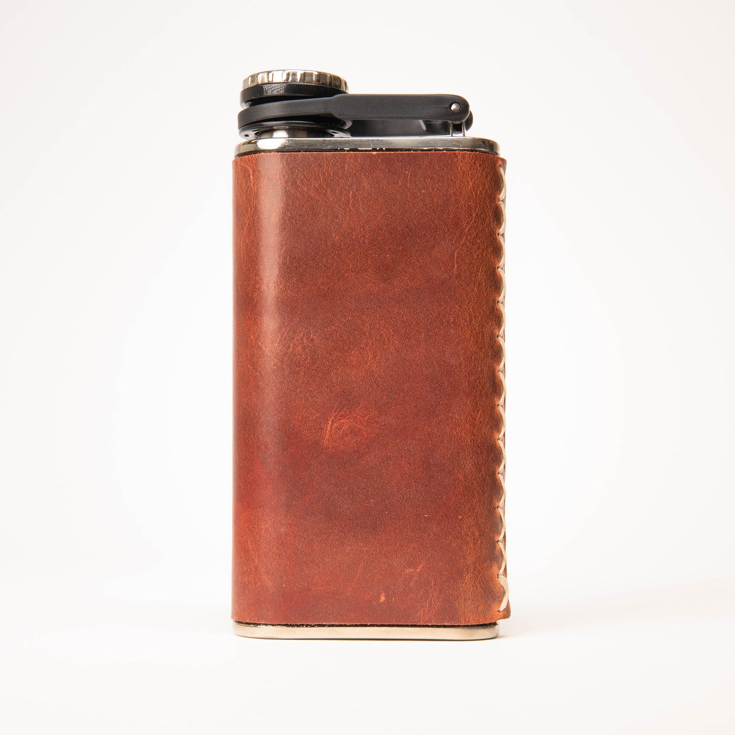 Leather Hip Flask : Stanley Edition