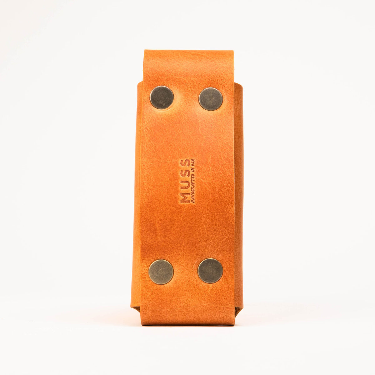 MUSS leather multi-tool sheath, riveted full-grain leather (photo 5)