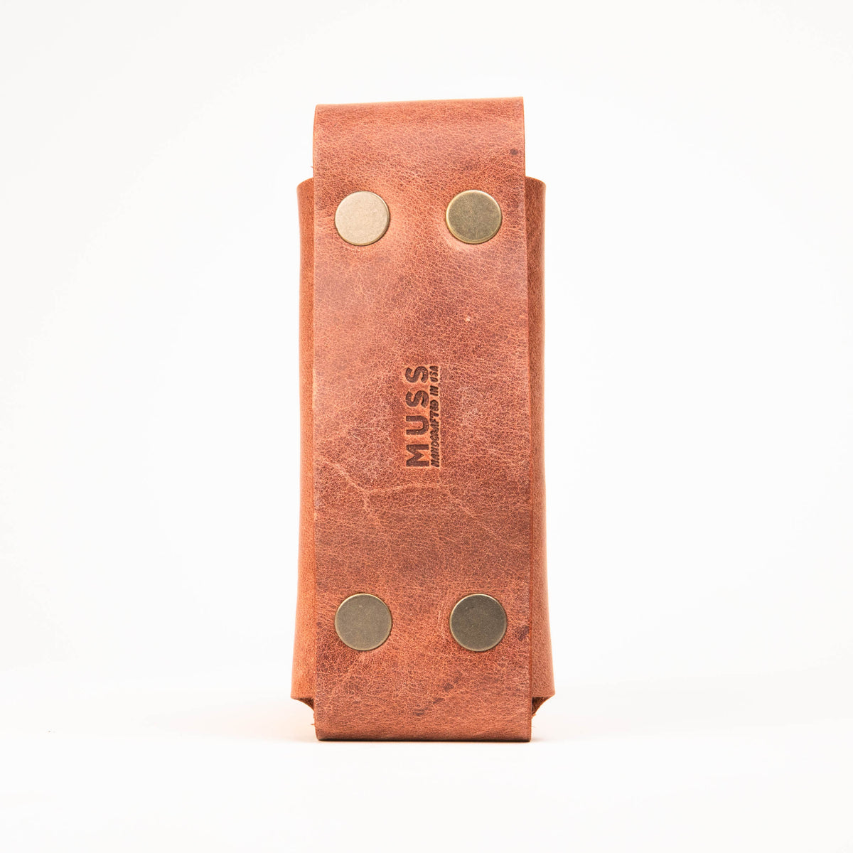 MUSS leather multi-tool sheath, riveted full-grain leather (photo 7)