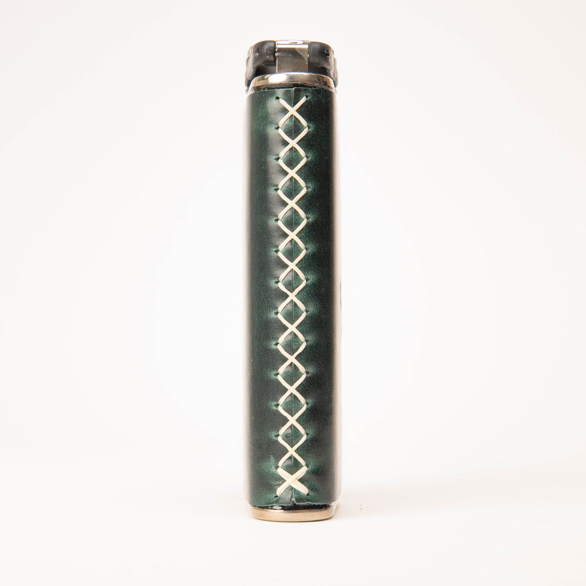 MUSS leather-wrapped Stanley 8oz Classic flask, hand-stitched (photo 4)