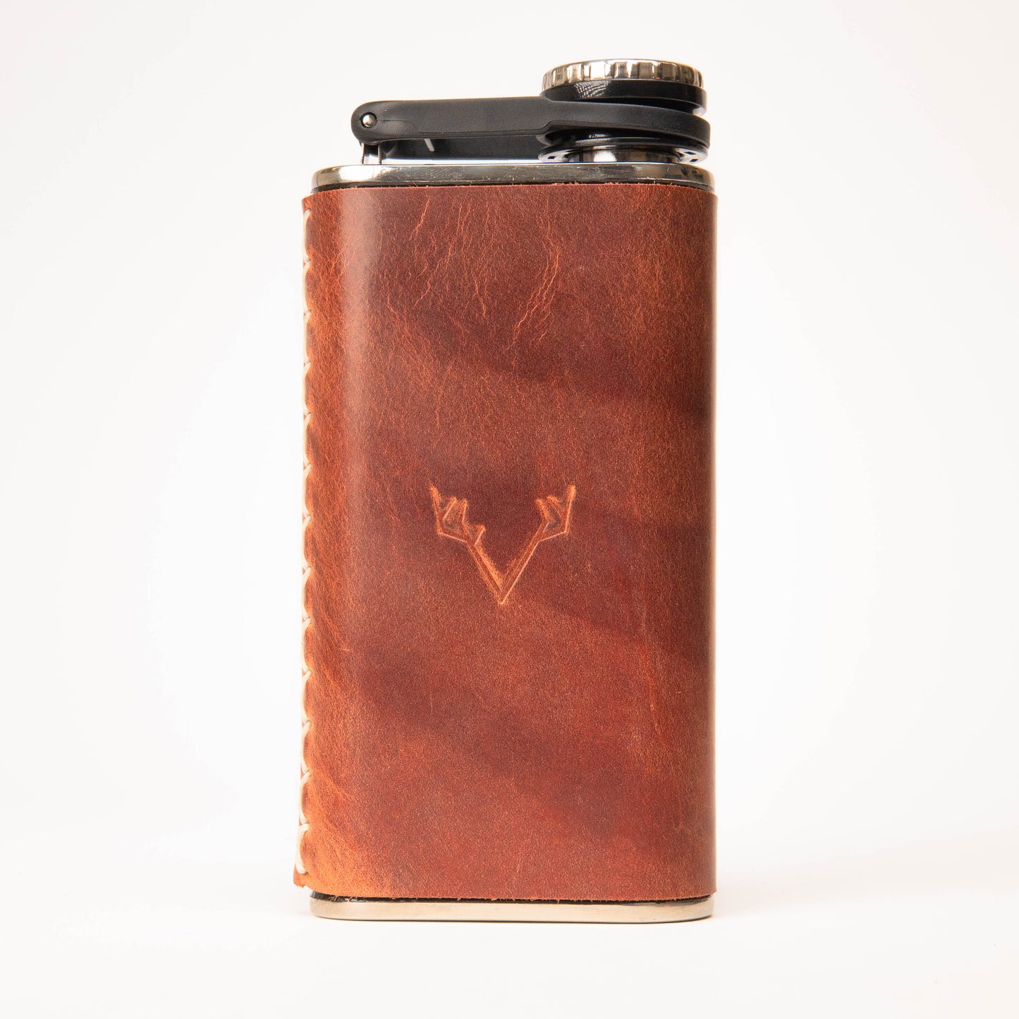 Leather Hip Flask : Stanley Edition